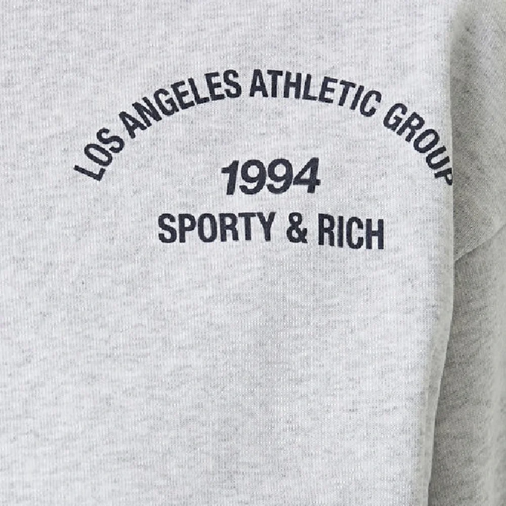 NEW Sporty and Rich 1994 Los Angeles Grey Hoodie Large - Picture 2 of 8